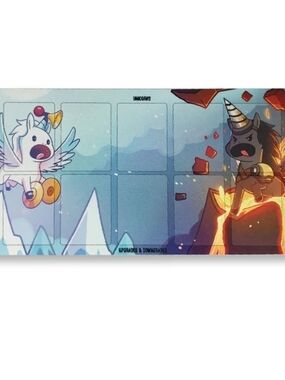 UNSTABLE UNICORNS: FIRE & ICE PLAY MAT